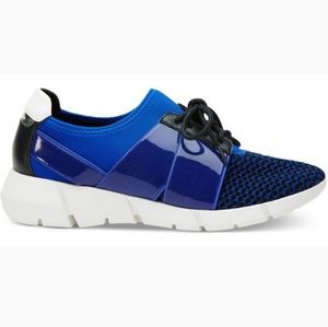 Calvin Klein Wisteria Blue Lace-up Sneakers